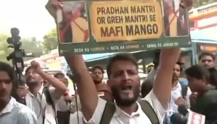 दिल्ली में इंडिया गठबंधन के प्रदर्शन के दौरान कश्मीरी युवक से मारपीट, एफआईआर दर्ज